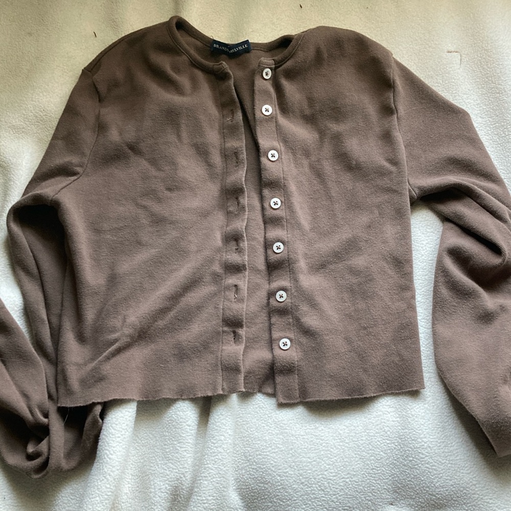 Cropped cardigan